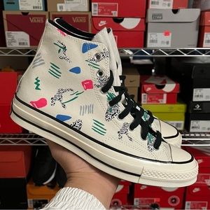Converse Chuck Taylor All Star 70 Hi 80's Archive Print High Top Shoes